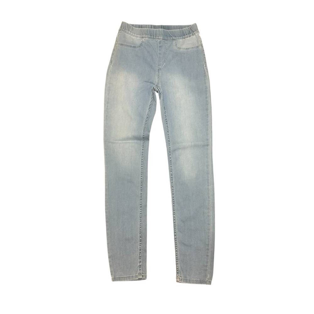 H&M Girls Light Blue Skinny Jeans Leggings Size 10